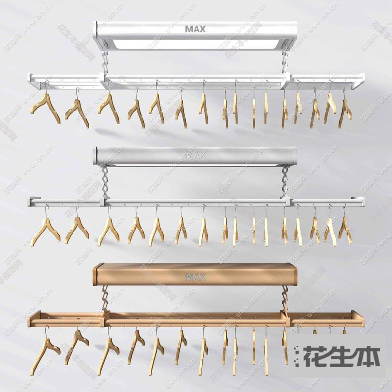 现代自动晾衣架组合3d模型「免费下载」现代自动升降晾衣架组合3D模型ID492941.jpg(1)