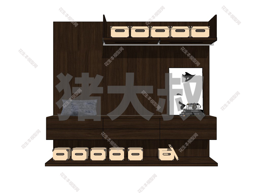 现代装饰柜su模型「免费下载」(27).jpg(1)