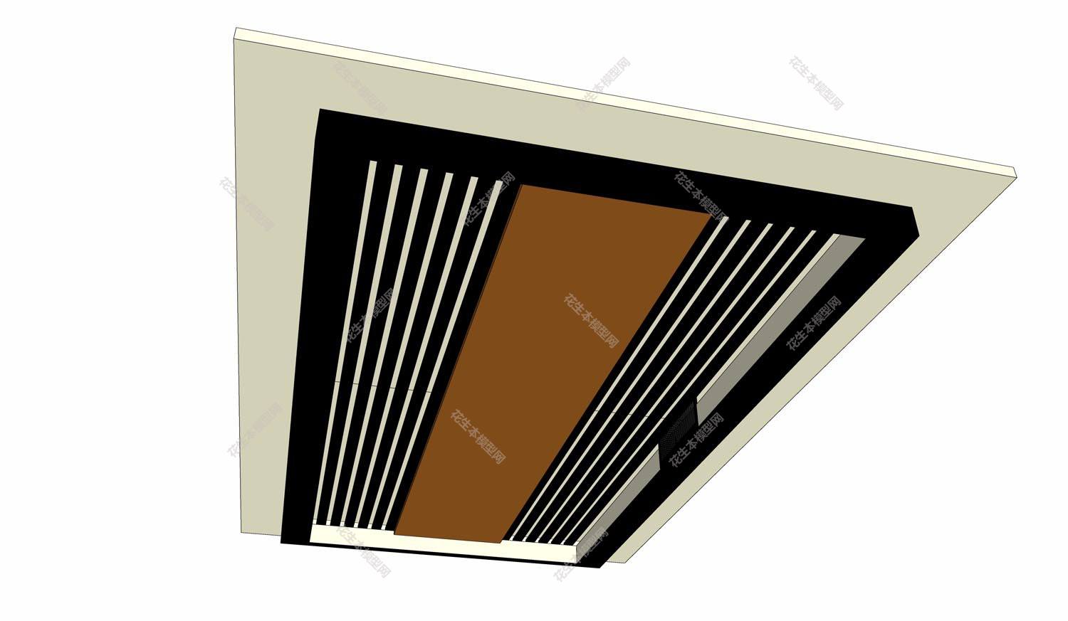 田园格栅天花吊顶su模型「免费下载」(28).jpg(1)