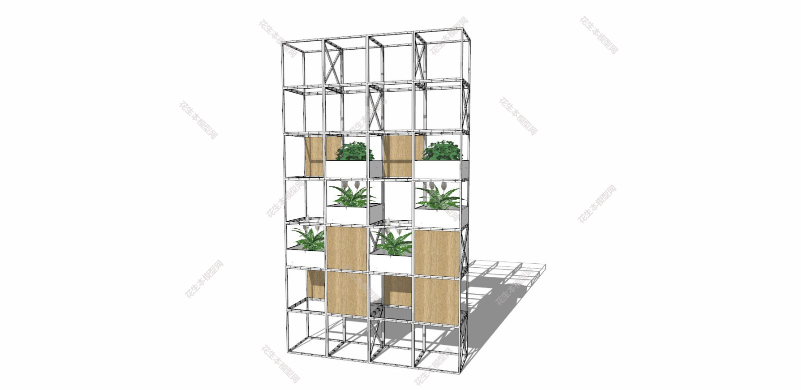 简欧置物架su草图模型下载置物架 (10).JPG(1)