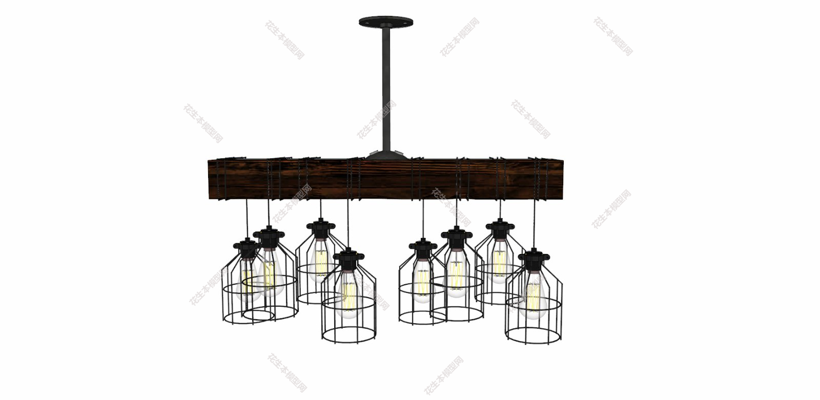 后现代吊灯su草图模型下载灯具 (46).JPG(1)