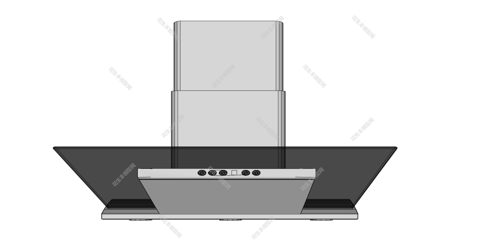 简欧抽油烟机su草图模型下载抽油烟机  (31).jpg(1)