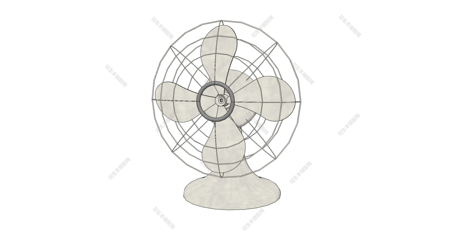 美式吊扇su草图模型下载吊扇--风扇 (5).jpg(1)