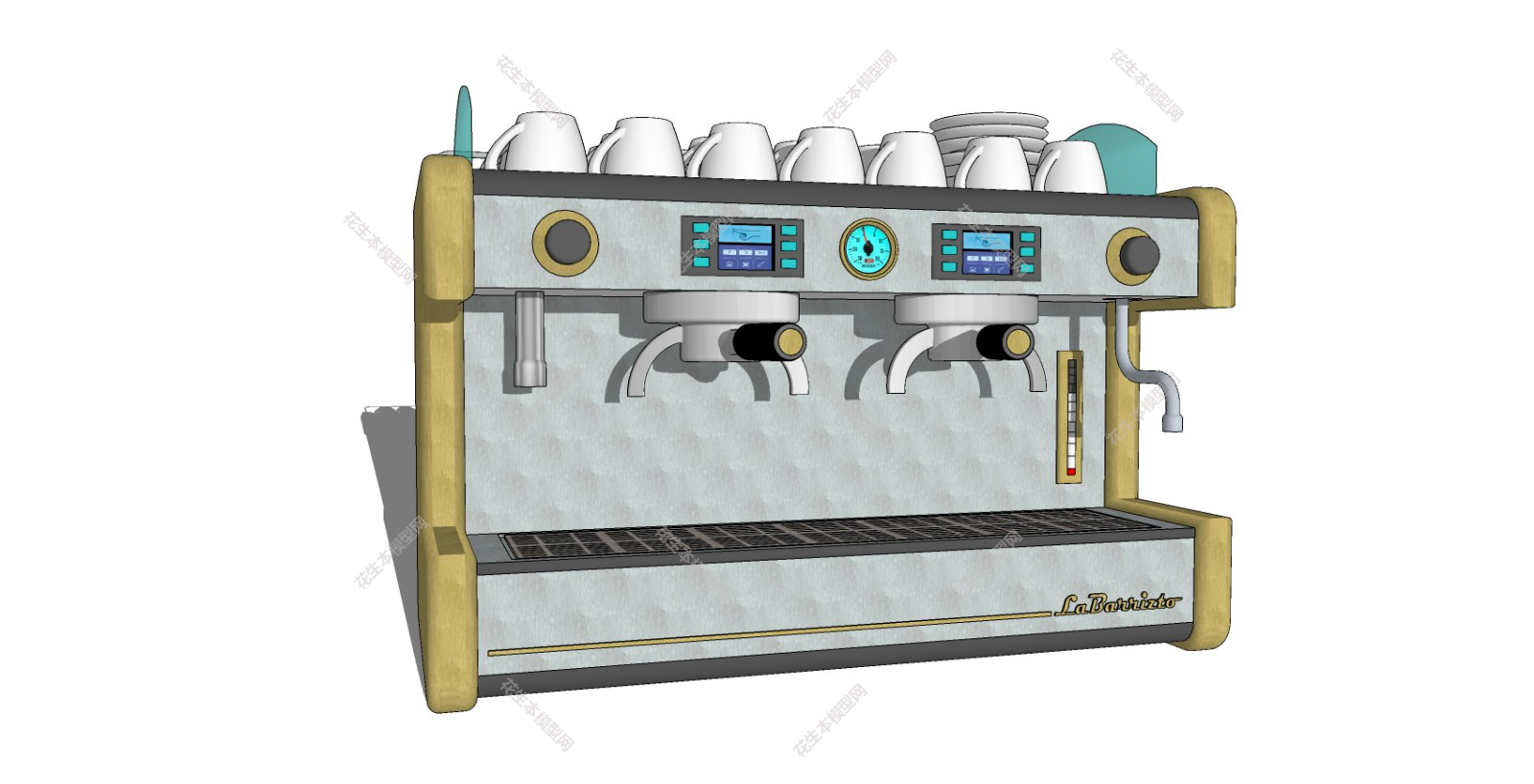 美式咖啡机su草图模型下载咖啡机 (11).jpg(1)