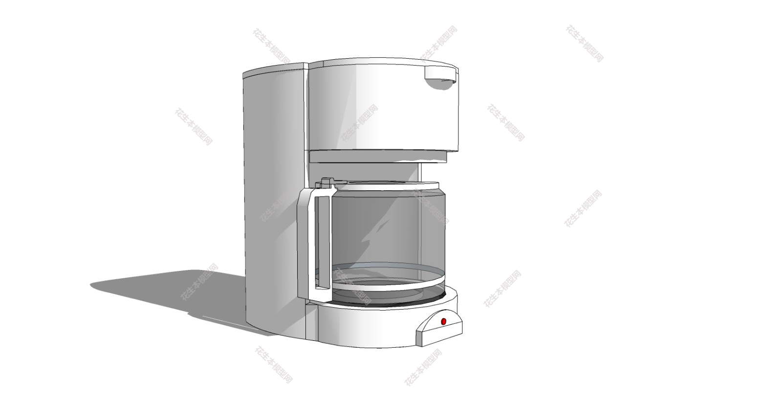 美式咖啡机su草图模型下载咖啡机 (5).jpg(1)