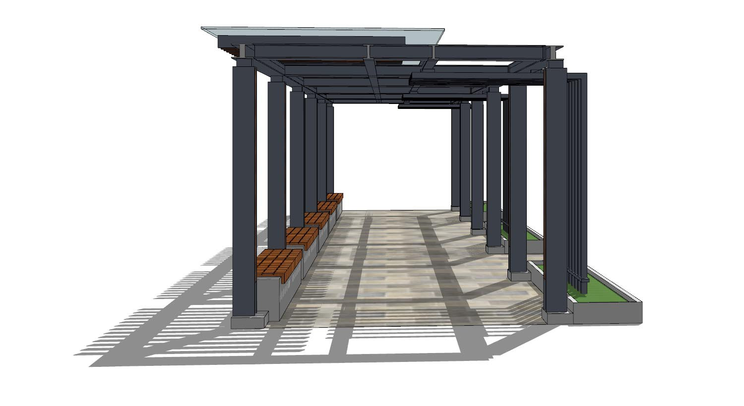 现代廊架su模型下载新建文件-1.jpg(1)